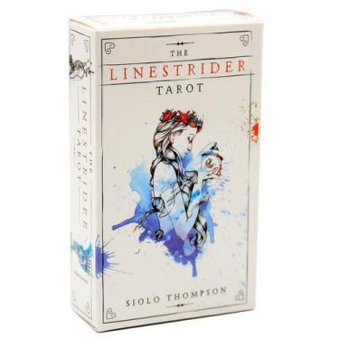 Imagem de Baralho de tarô Linestrider Tarot Siolo Thompson Aquarela D - taiyuank