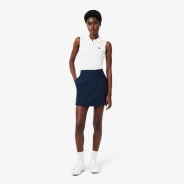 Imagem de Saia-Short Lacoste De Golfe Ultra Dry Stretch Feminina-Feminino