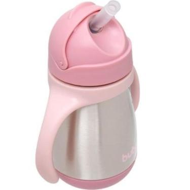 Imagem de Copo Térmico Buba Parede Dupla Com Alça Rosa-Feminino