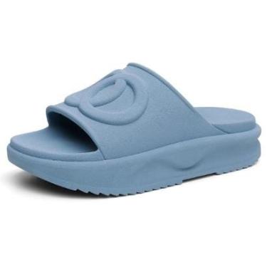 Imagem de Chinelo Slide Plataforma Feminino Sandalia Nuvem Ultraleve Anatomico Ortopedico Blogueira Inspiracao-Feminino
