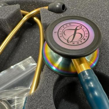 Imagem de Estetoscópio 3m Littmann Classic Ill Cores Variadas, Caribe Rainbow 58