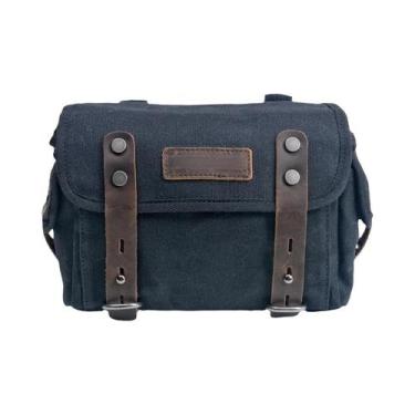 Imagem de Bolsa De Couro Impermeável Destacável Para Motocicleta, Bolsa De Ombro