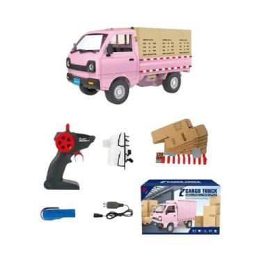 Imagem de Caminhão De Controle Remoto Elétrico RC WPL D12 1:16 Para Crianças, Si