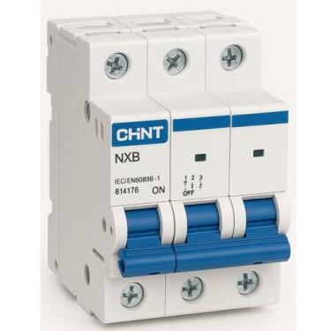 Imagem de Disjuntor Tripolar 3p 32a Classe C 3ka NXB-32C 319330 Chint
