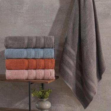 Imagem de Toalha de Rosto Bristol 100% Algodão 450g/m² 50x80cm Tessi Cinza