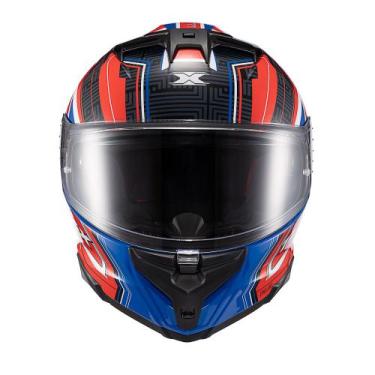 Imagem de Capacete Texx Kaiman Flag com Óculos Solar Interno, Flag uk, 60