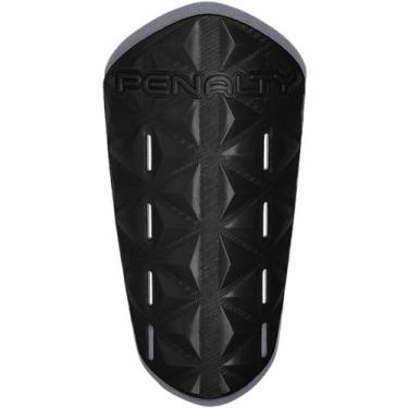 Imagem de Caneleira futebol juvenil penalty matis alta proteção, Preto, UN