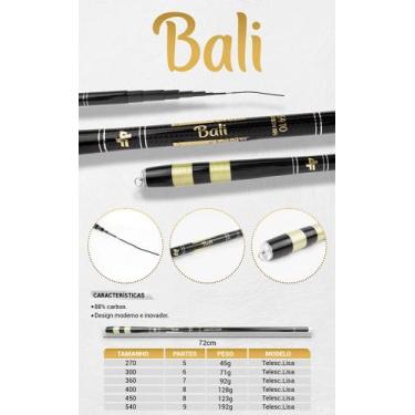 Imagem de Vara Telescopica Carbono Bali 3,60M - ALBATROZ FISHING