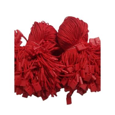 Imagem de Lacre de Autenticidade para Tags e Etiquetas em Roupas e Tecidos com Trava Interna Verm...