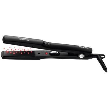 Imagem de Prancha Alisadora Tourmaline Ceramic Mondial Preto P-15, Bivolt