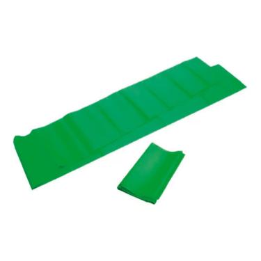 Imagem de Band Fita Elástica de Resistência S10 para Treino Completo em Musculação, Fisioterapia, Pilates e Yoga Verde