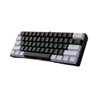 Imagem de Teclado Mecânico Gamer Ultra Compacto Com Retroiluminação RGB 60% Layo