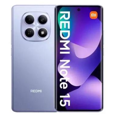 Imagem de Redmi Note 15 4G 8GB RAM, 256GB - Purple -Versão Global - Xiaomi, 256G