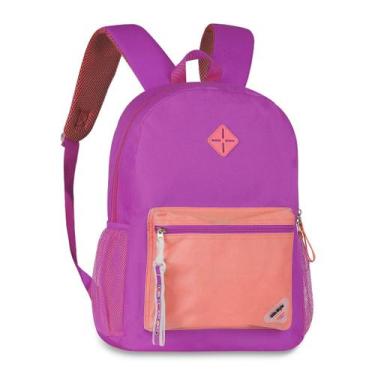 Imagem de Mochila De Costas Com Compartimento Amplo Juvenil Escolar Infantil Esp