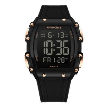 Imagem de relogio masculino display lcd luminoso militar esportivo à prova d´agua