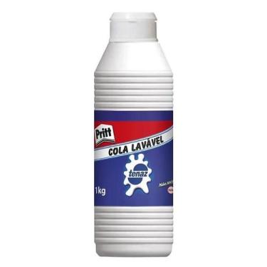 Imagem de Cola Líquida Branca Escolar Pritt 1kg - Tenaz - Tendtudo
