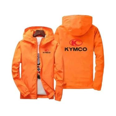 Imagem de Jaqueta Masculina Preta Slim Fit Com Zíper Casual Moda Outono Inverno 