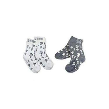 Imagem de Meia Infantil 2 pares Cacto 1-2 anos - BLADE AND ROSE