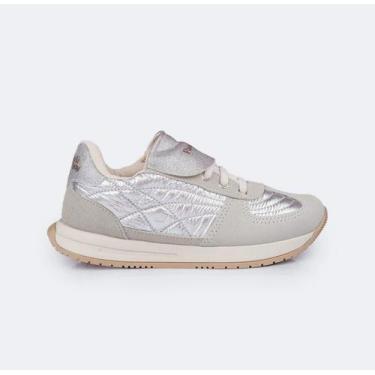 Imagem de Tenis meninas pampili zeal lingua dobravel - 576023, Prata, 31