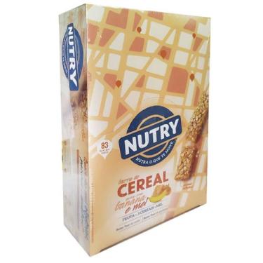 Imagem de Barra Cereais Aveia com Banana e Mel Nutry com 24 unidades