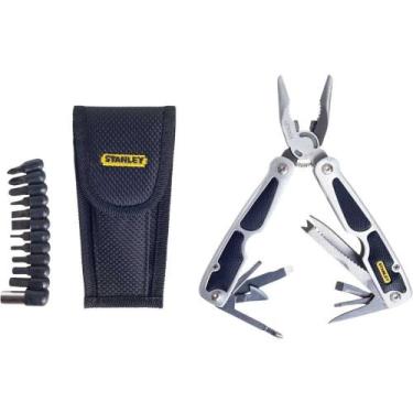 Imagem de Alicate Multiuso Stanley 94-806 Com Estojo 11 Bits Aço Inoxidável Punh