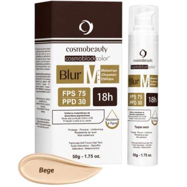 Imagem de Protetor Solar Blur M Bege FPS 75 PPD 30 Cobertura 50g - Cosmobeauty