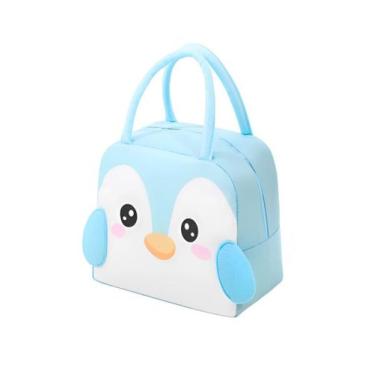 Imagem de Lancheira Bolsa Térmica Infantil Criança Menina Menino 3d - Modas Fagu