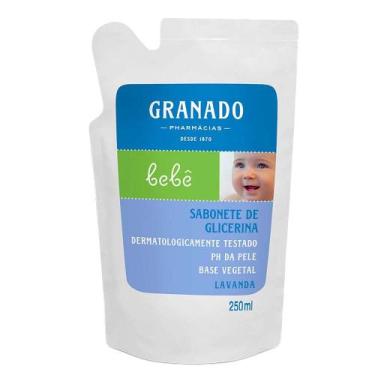 Imagem de Refil Sabonete Líquido Granado Bebê Lavanda, 250ml