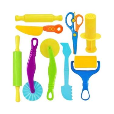 Imagem de Kit De Ferramentas Para Massinha De Modelar Infantil 4-45 Peças, Molde