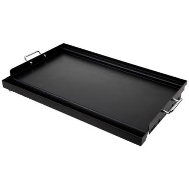 Imagem de Chapa de Cozinha LotFun 76x38cm Aço Carbono Superfície Lisa