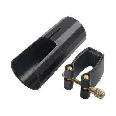 Imagem de Abraçadeira para Instrumento Musical Tamanho Sax Alto com Cobre Boquilha em Couro e Plástico Resistente Cobre Longsheng
