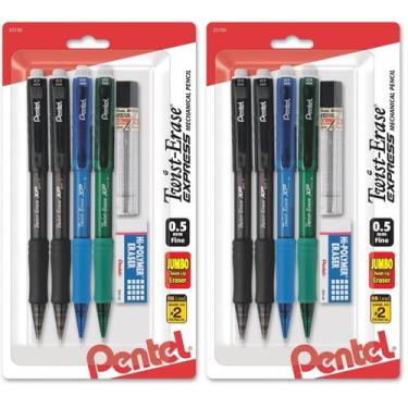 Imagem de Lápis mecânico Pentel Twist-Erase Express 0,5 mm (pacote 2)