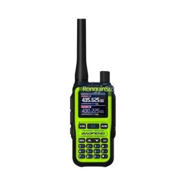 Imagem de Rádio Comunicador Portátil Baofeng UV-5R Mini Dual-Band VHF UHF Com Bl