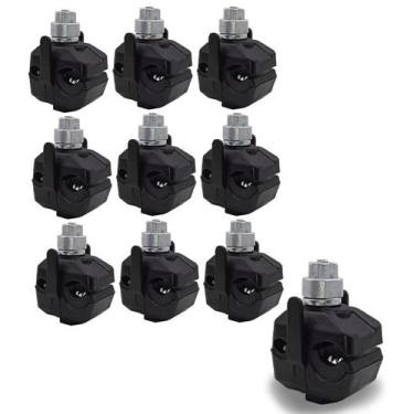 Imagem de Kit 10 Conectores de Derivação Perfurante 10120mm² para 635mm² CPP002 