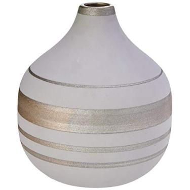 Imagem de Frith Garrafa Decorativ 18 * 16cm Ceramica Marr/dour Cn Home & Co Único