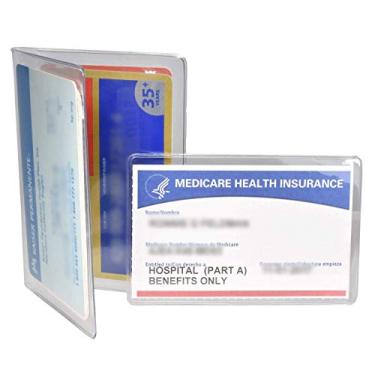 Imagem de uGems Medicare Combo 2 carteiras para cartões de visita e crédito com 3 suportes