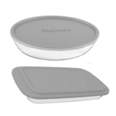 Imagem de Conjunto De Refratário Marinex Com Tampa 2 Peças