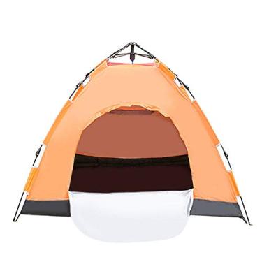 Imagem de Tenda de lazer barraca aberta automática barraca de acampamento 3-4 pessoas barraca para ambientes externos barraca de acampamento automática pequena surpresa