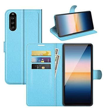 Imagem de YUNCHAO Caixa de telefone Para Sony Xperia 10 III Litchi Texture Horizontal Flip Caixa Protetora com Slips & Card Slots & Carteira capa para celular