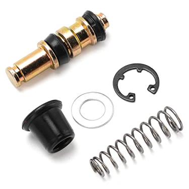 Imagem de Kit de reconstrução do cilindro mestre dianteiro, kit de reparo do pistão embreagem do freio hidráulico motocicleta + metal + borracha Kit de reparo do pistão do pistão embreagem 14 mm/0,55 pol.