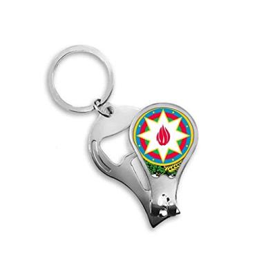 Imagem de Chaveiro abridor de cortador de unhas com emblema nacional do Azerbaijão de Baku