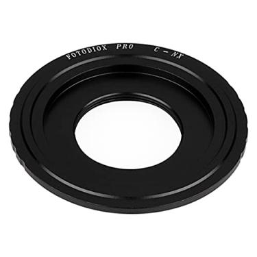 Imagem de Adaptador de montagem de lente Fotodiox Pro Lente C-Mount Cine (filme de 8 mm e 16 mm, CCTV) para corpo de câmera sem espelho Samsung NX Mount