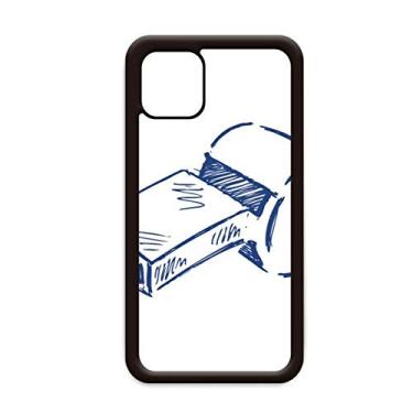 Imagem de Apito de futebol de desenho animado azul para iPhone 12 Pro Max Capa para Apple Mini Mobile Case