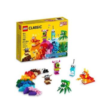 Imagem de Brinquedo Lego Classic Monstros Criativos 140 Peças 11017