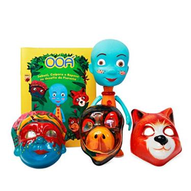 Imagem de Boneco OOÁ em Jabuti, Caipora e Raposa no Desafio da Floresta