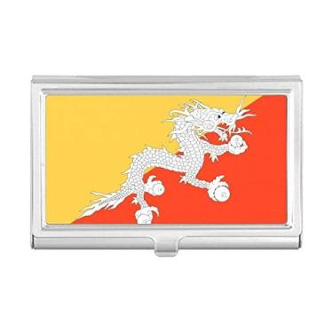 Imagem de Carteira de bolso com a bandeira nacional do Butão da Ásia