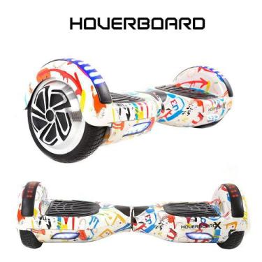 Imagem de Skate Eletrico 6,5 Grafite Hoverboard Speaker Bluetooth