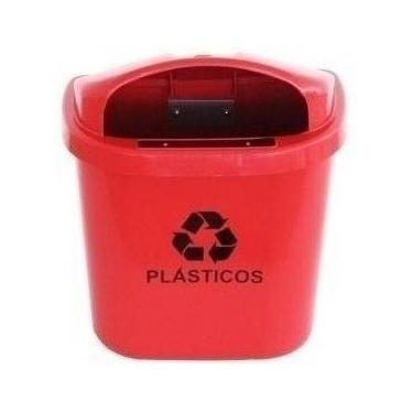 Imagem de Cesto Individual Coleta Seletiva 40 L Para Poste Ou Parede - Jsn, Amar