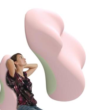 Imagem de Almofada Para Casal | Almofada em Cunha Ergonómica | Suporte Lombar Para Mulheres Pós-Treino Ronco Dormir Viagem