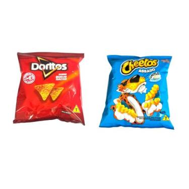 Imagem de Elma Chips Doritos + Cheetos Requeijão Caixa 20Un Total